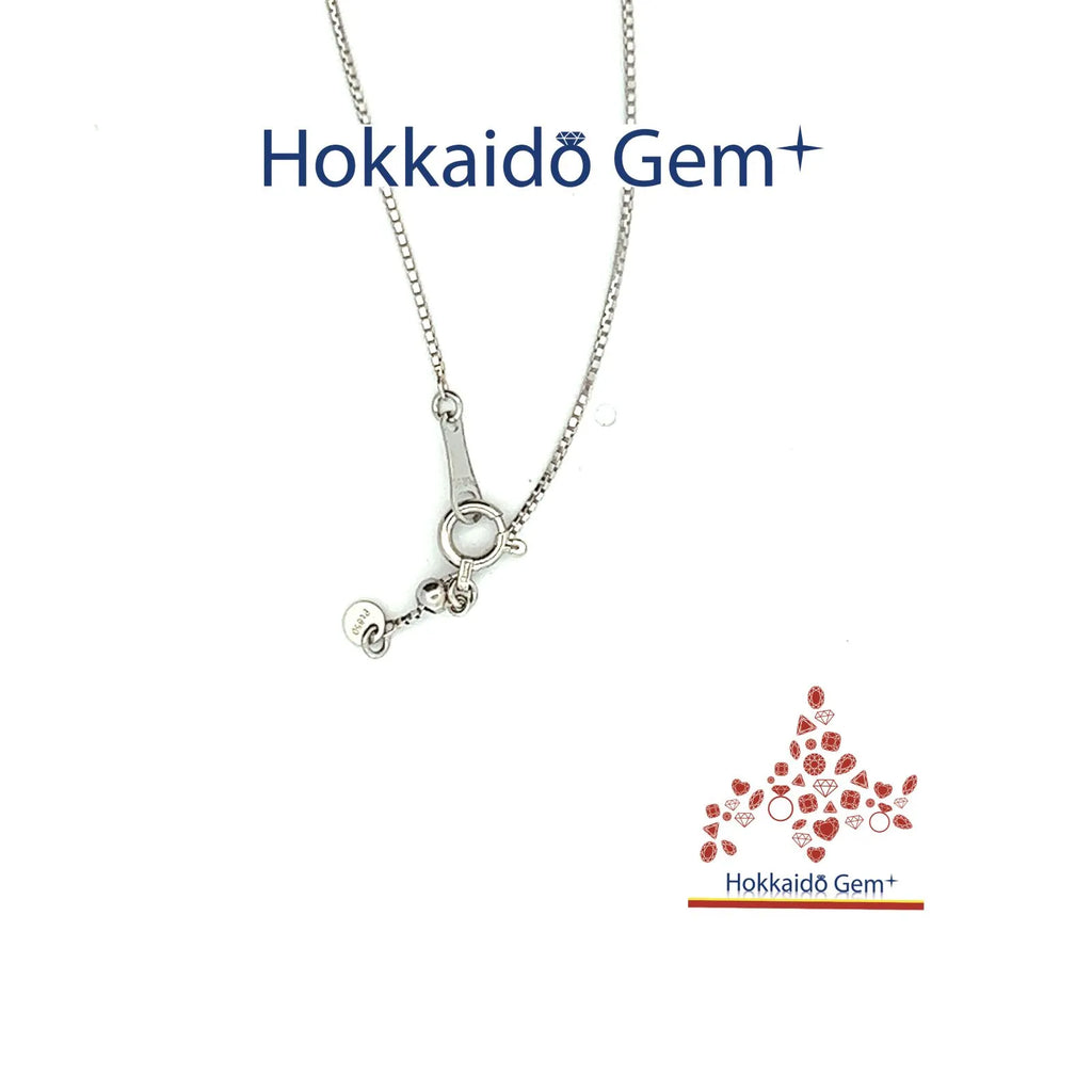 レッドベリル　プラチナ　ネックレス　Pt900/850