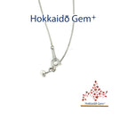 レッドベリル　プラチナ　ネックレス　Pt900/850