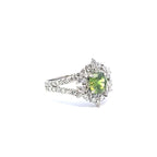 0.970ct  デマントイドガーネット リング プラチナ Pt950
