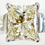 2.109ct　プリンセスカット　ダイヤモンド　リング　プラチナ　Pt900
