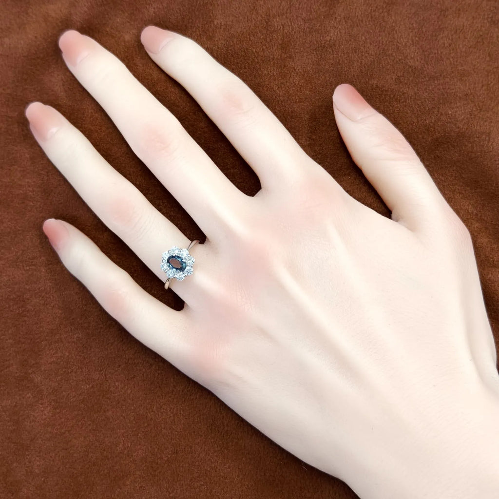 アレキサンドライト　ブラジル産　リング　プラチナ　Pt900