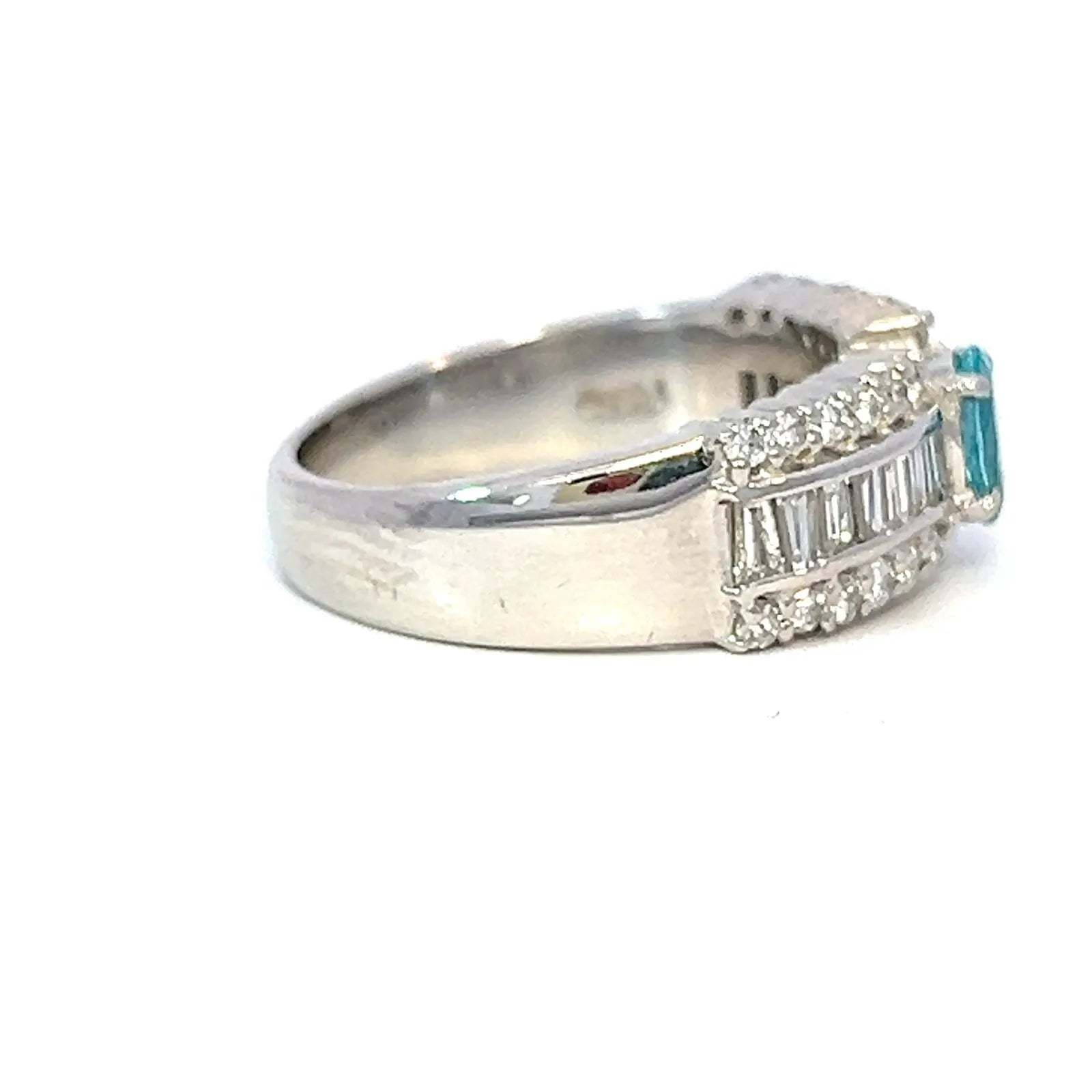 アパタイト　リング　プラチナ　Pt900