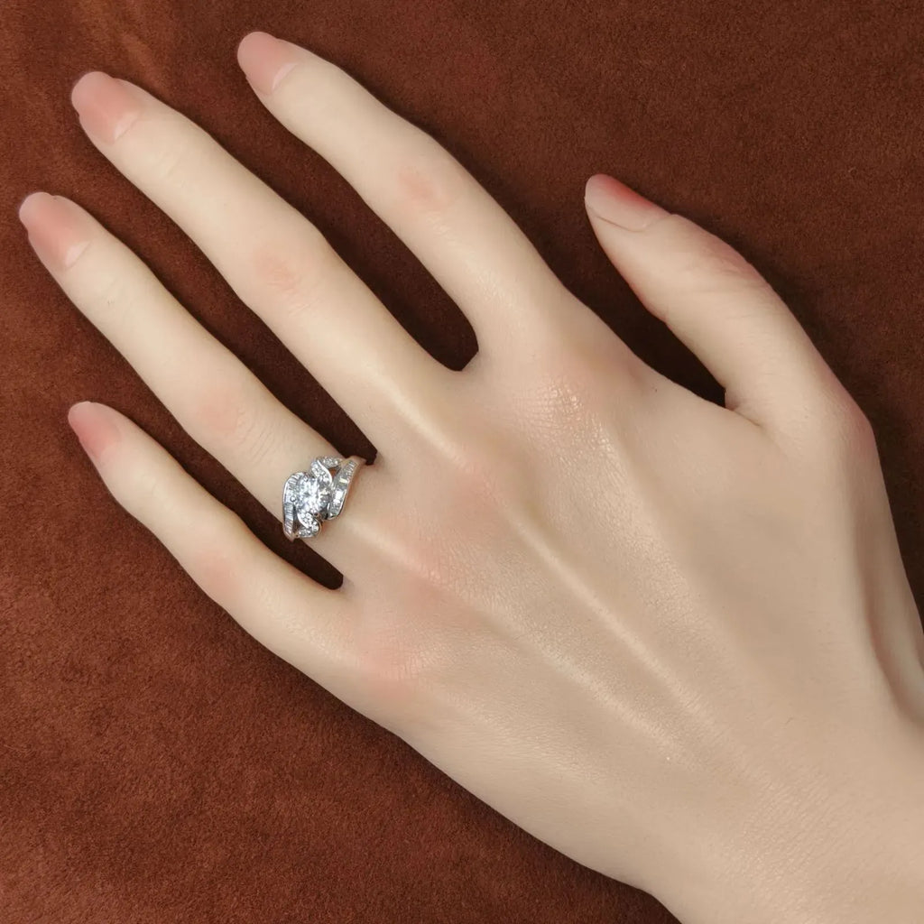 I1　0.838ct　ダイヤモンド リング　プラチナ　Pt900
