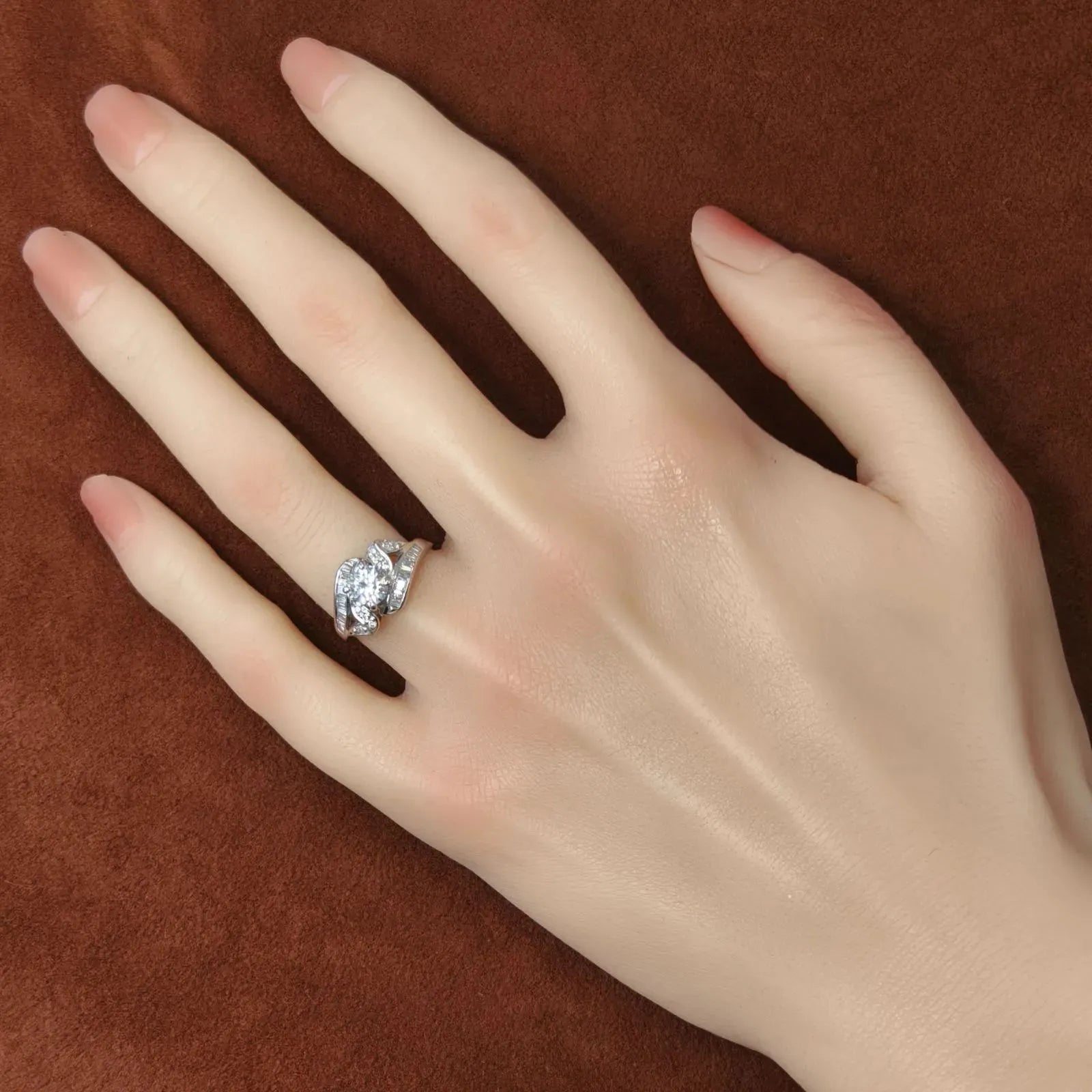 I1　0.838ct　ダイヤモンド リング　プラチナ　Pt900