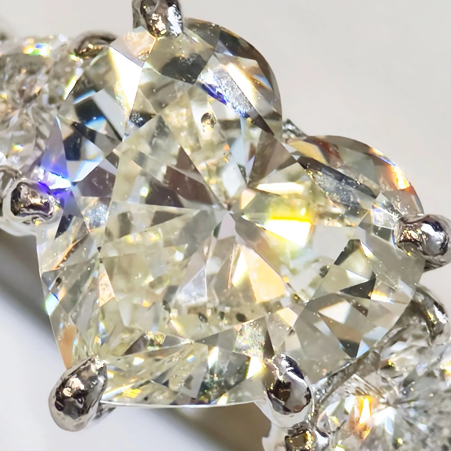 2.040ct　SI1 ハートシェープカット ダイヤモンド リング プラチナ Pt900