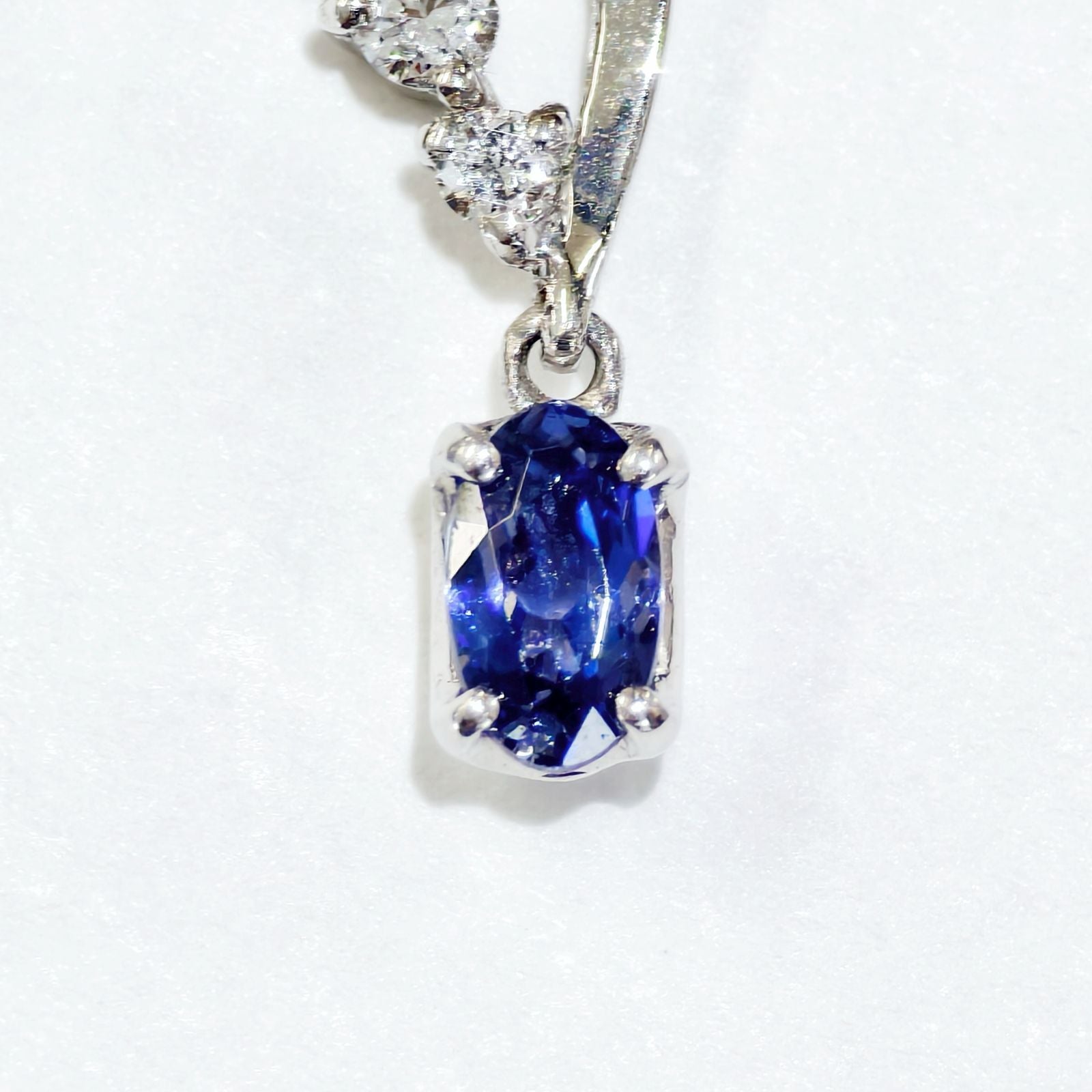 新品　ベニトアイト　ネックレス　プラチナ　Pt900/850