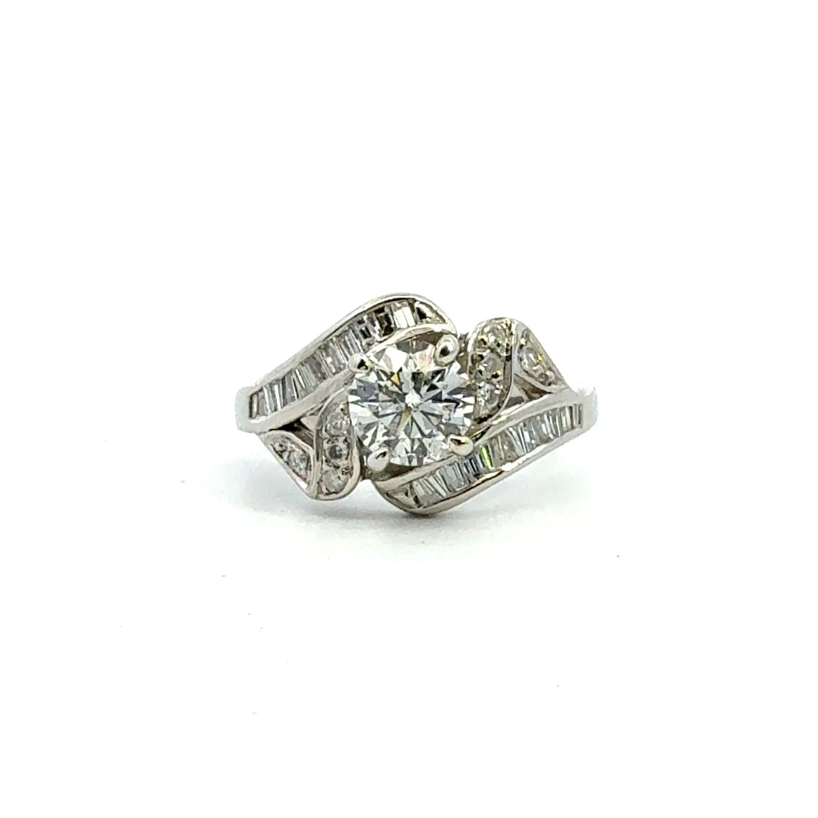 I1　0.838ct　ダイヤモンド リング　プラチナ　Pt900