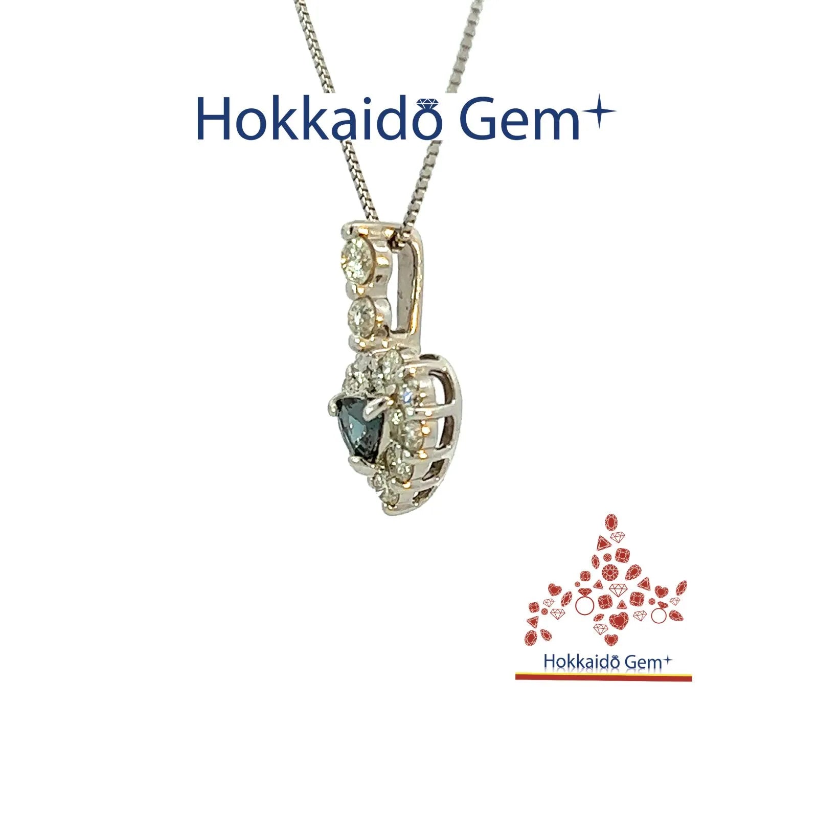 Pt900/850 アレキサンドライト ネックレス