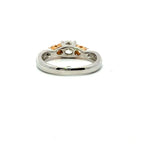 0.500ct　ダイヤモンド　リング　コンビ　K18WG/K18