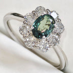 アレキサンドライト　ブラジル産　リング　プラチナ　Pt900