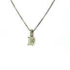 0.504ct ダイヤモンド エメラルドカット ネックレス ホワイトゴールド K18WG