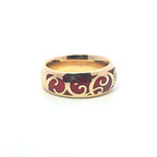 ZERRENNER　ツェレナ　七宝　ダイヤモンド　リング　ゴールド　750