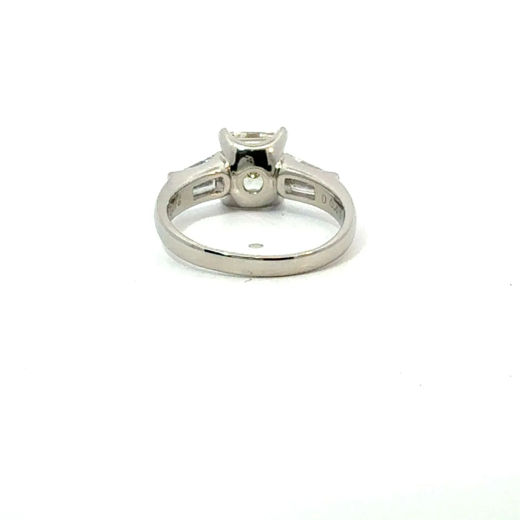2.109ct　プリンセスカット　ダイヤモンド　リング　プラチナ　Pt900