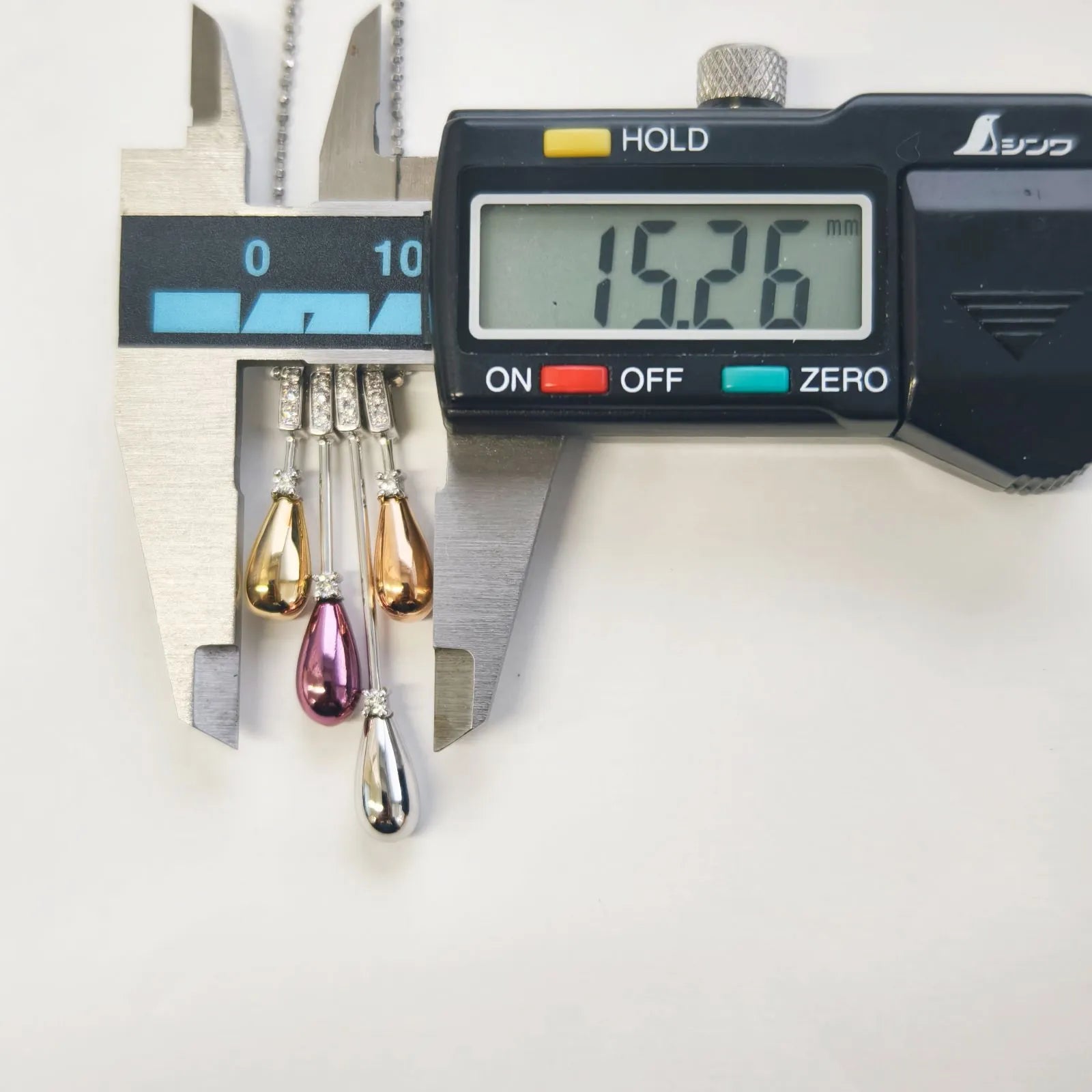 Sierin パープルゴールド　カラーゴールド　ネックレス　K18