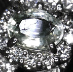 訳アリ 稀少 　ハイアライト（蛍光性を持ったオパール）　プラチナ　リング　Pt900