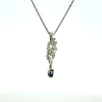新品　ベニトアイト　ネックレス　プラチナ　Pt900/850