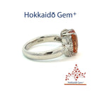 インペリアル トパーズ 　プラチナ　リング　Pt900