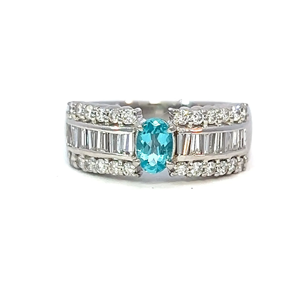 アパタイト　リング　プラチナ　Pt900