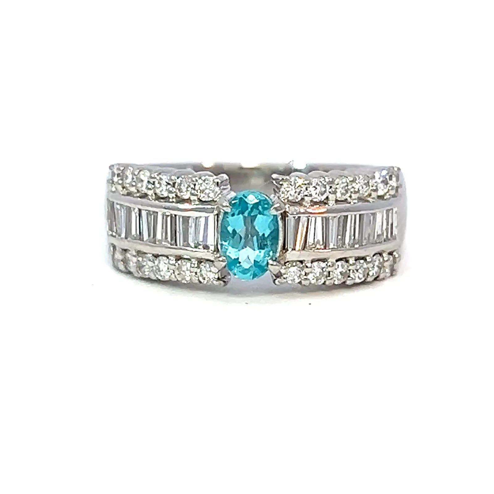 アパタイト　リング　プラチナ　Pt900