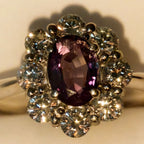 アレキサンドライト　ブラジル産　リング　プラチナ　Pt900