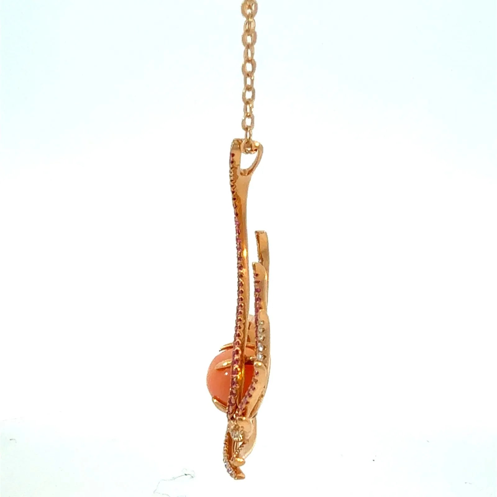 コンクパール　ネックレス　Ｋ１８ＰＧ