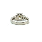 2.011ct　プリンセスカット　ダイヤモンド　リング　プラチナ　Pt900