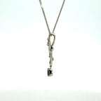 新品　ベニトアイト　ネックレス　プラチナ　Pt900/850