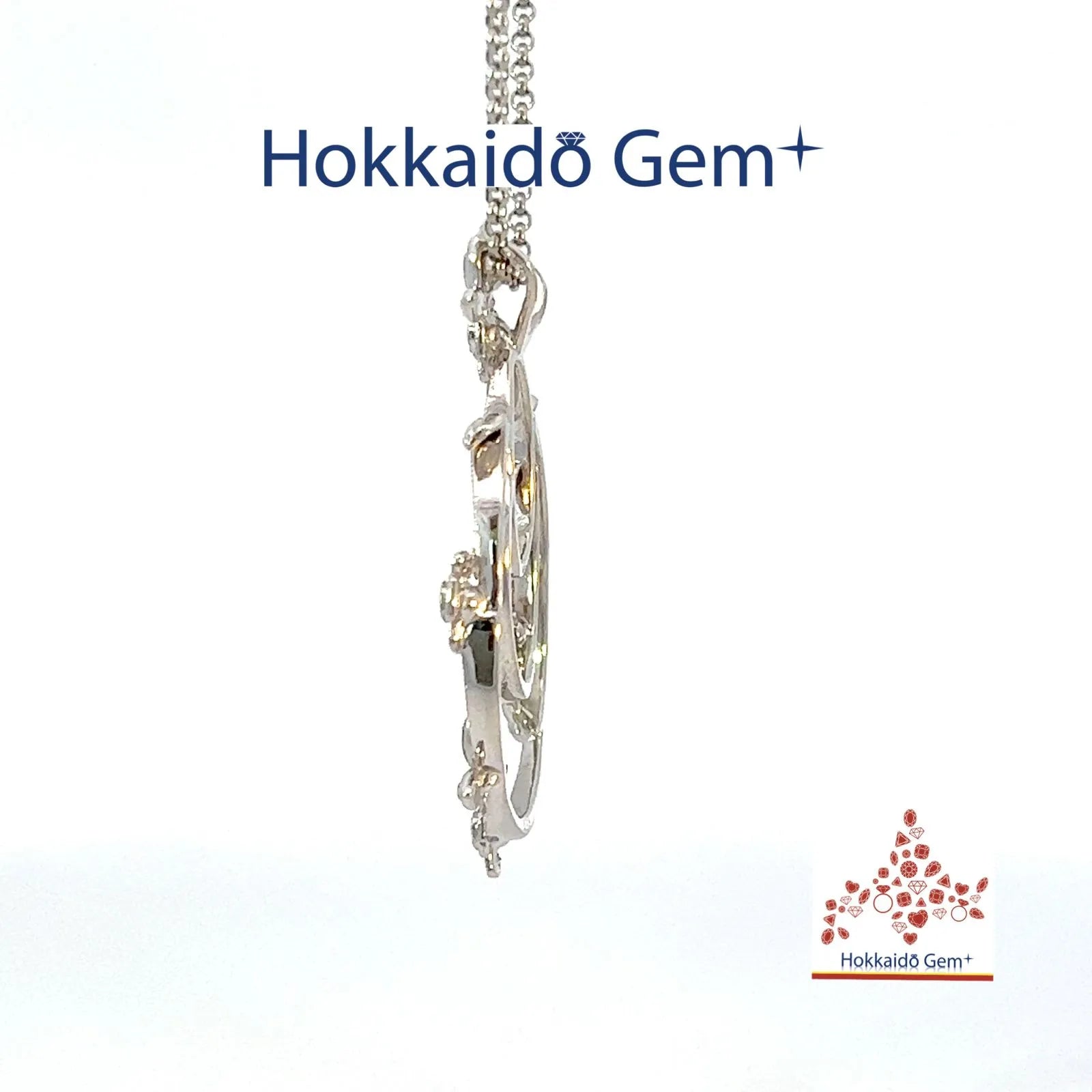 ダイヤモンド 　プラチナ　ネックレス　Pt900/850