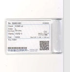 ダイヤモンド　エメラルドカット　VVS1　ピングゴールド　リング　鑑定書有　K18PG