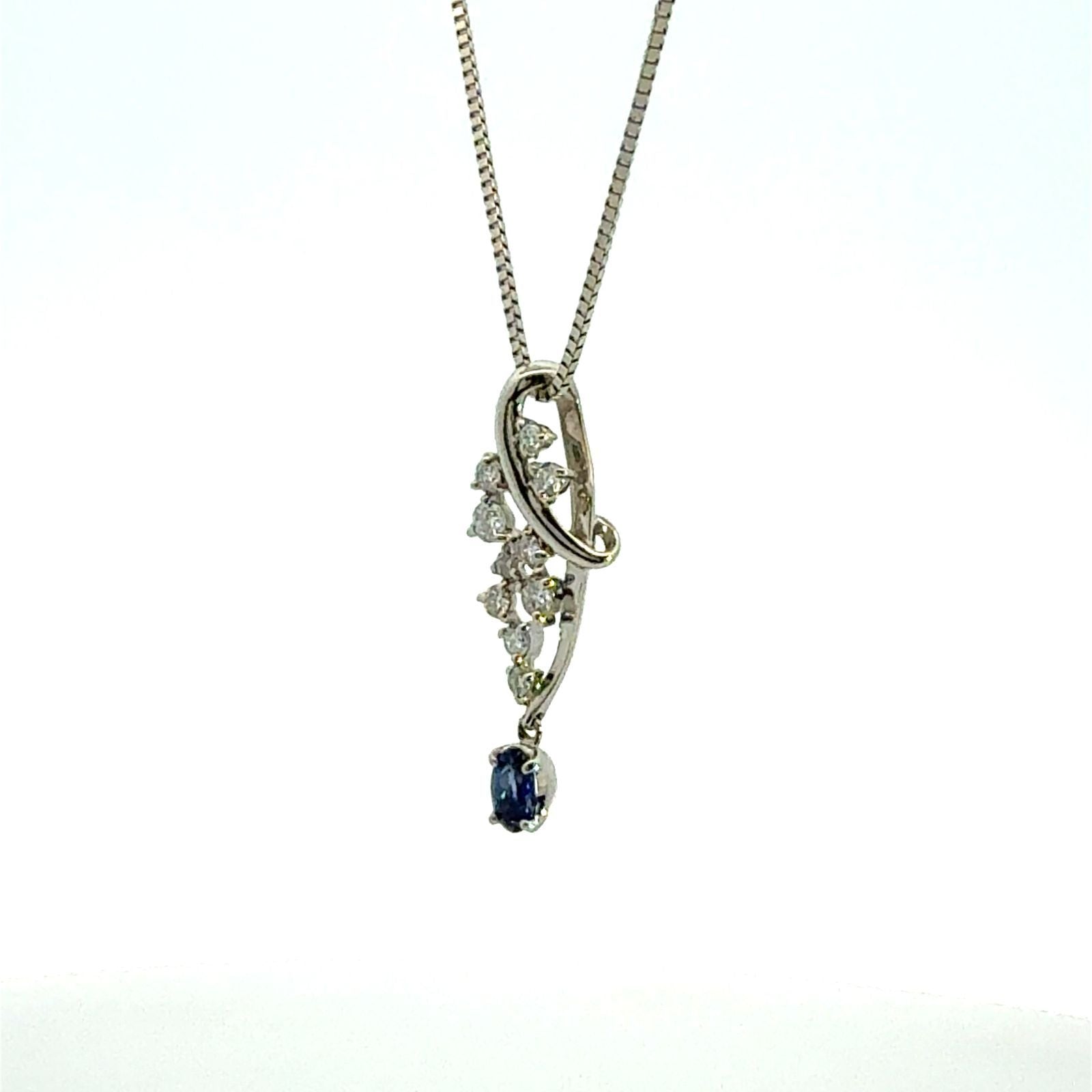 新品　ベニトアイト　ネックレス　プラチナ　Pt900/850