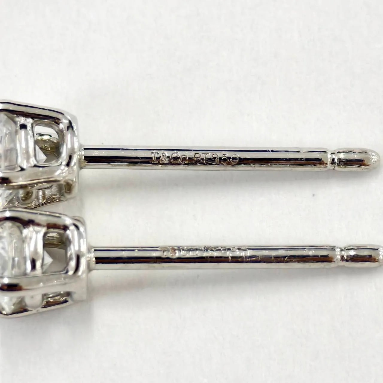 Tiffany&Co.　ティファニー　ダイヤモンド　ピアス　プラチナ　Pt950