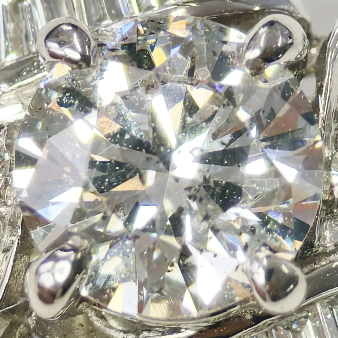 I1　0.838ct　ダイヤモンド リング　プラチナ　Pt900