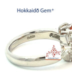 インペリアル トパーズ 　プラチナ　リング　Pt900