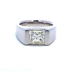 3.011ct　プリンセスカット　ダイヤモンド　リング　プラチナ　Pt900